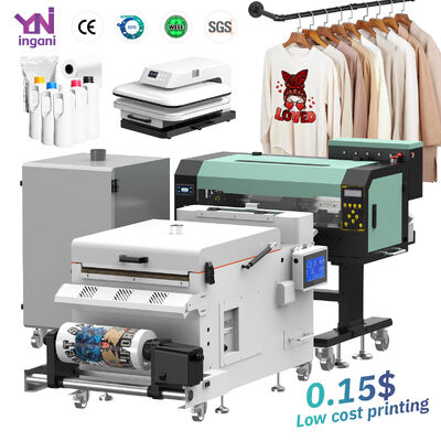 Ingani Customized I1600 Dtf Printer A3 Oven Flourecent Printing Machine A3 Dtf Printer and Oven